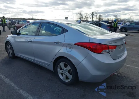 2013 Hyundai Elantra Gls/Limited from USA, damaged, VIN KMHDH4AE5DU578665